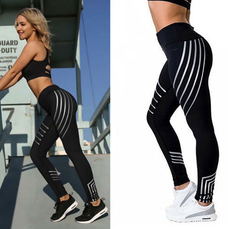 Women’s Night Glowing Workout Leggings