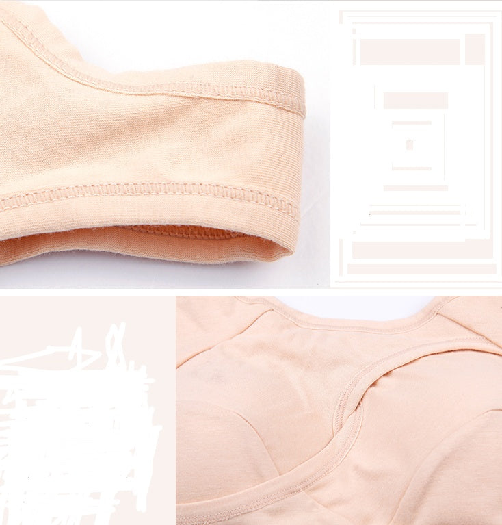 Cotton Anti-Expansion & Anti-Sag Adjustable Sports Bra