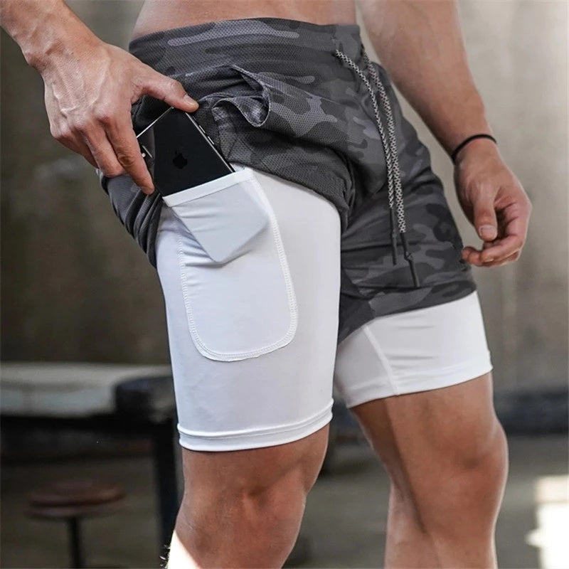 Men’s 2-in-1 Running Shorts