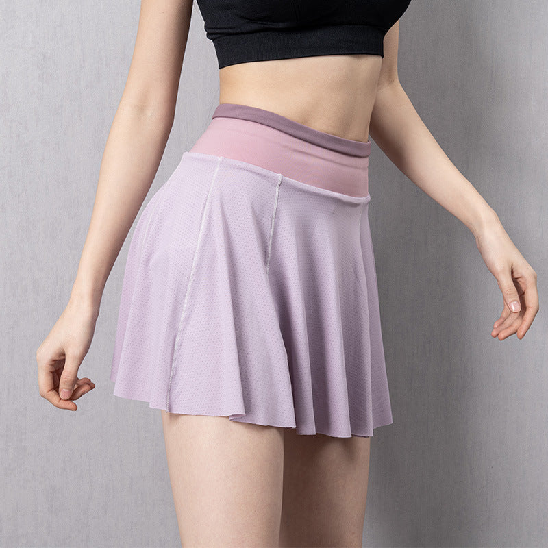 Cloud Hide Women’s Tennis Skirt with Built-In Shorts