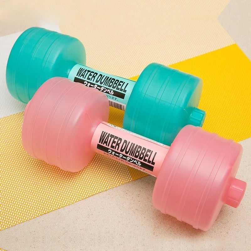 Adjustable Water Dumbbell Bottle
