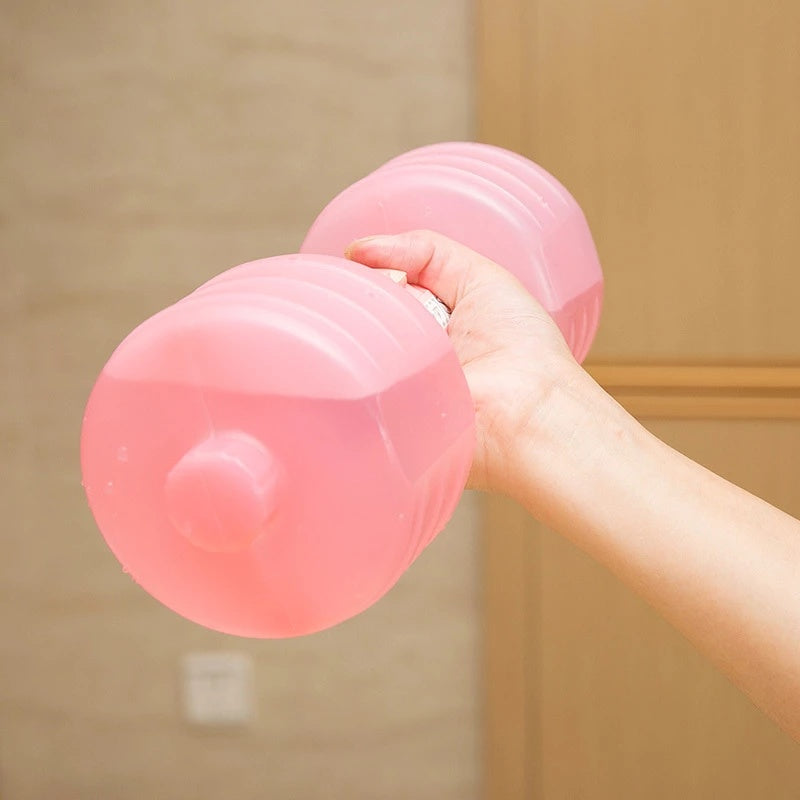 Adjustable Water Dumbbell Bottle