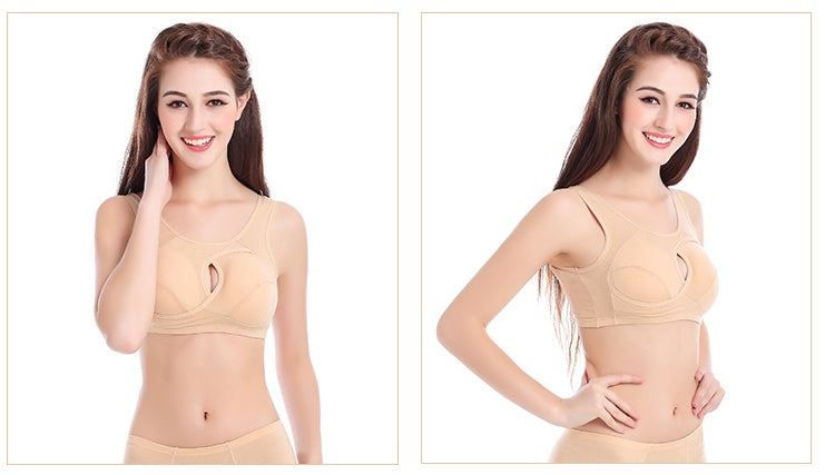 Cotton Anti-Expansion & Anti-Sag Adjustable Sports Bra