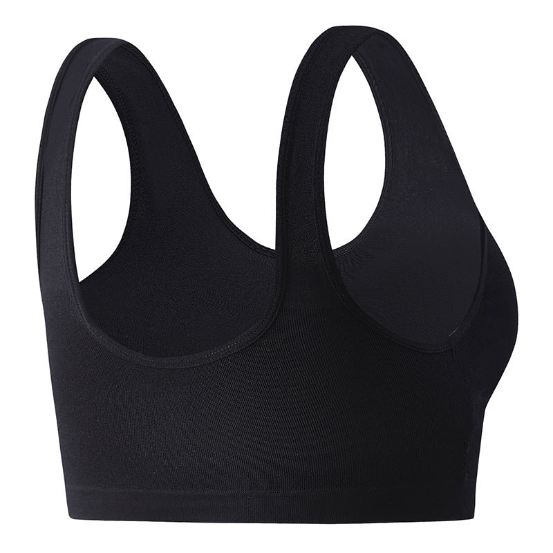 Front Zipper Sports Bra