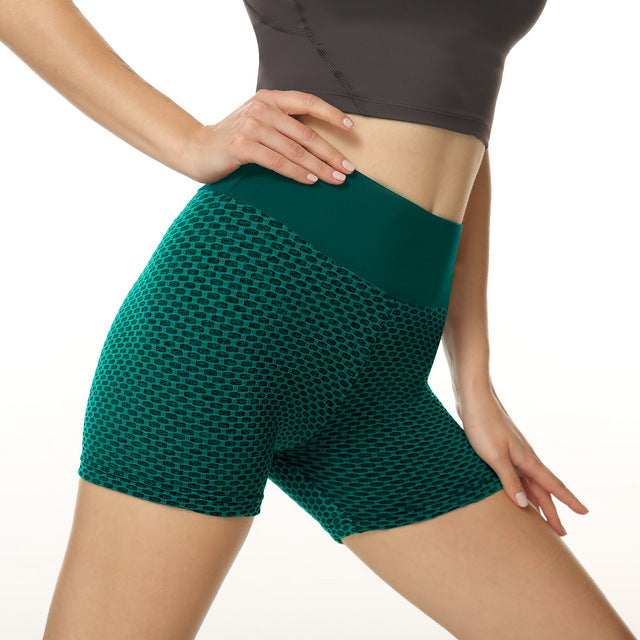 Honeycomb Design Yoga Pants