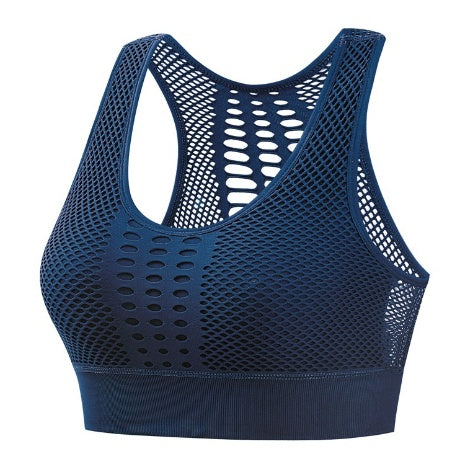 Women’s Breathable Mesh Sports Bra