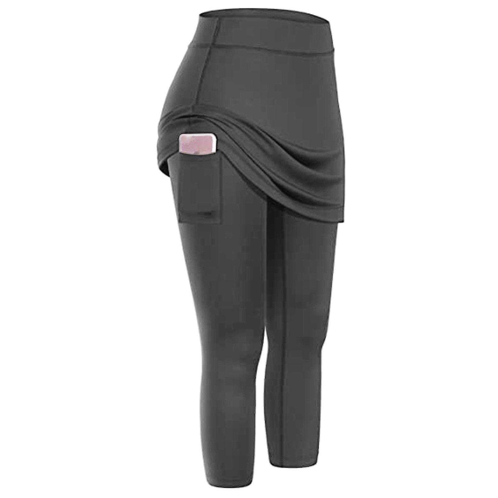 High-Waist Yoga Leggings with Pockets