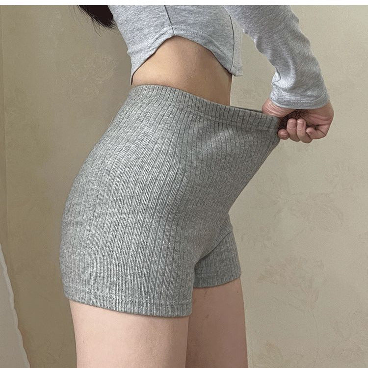 Women’s High-Waist Hip-Lifting Fitness Shorts