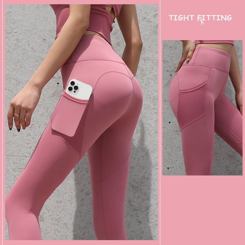 Seamless Leggings with Pockets