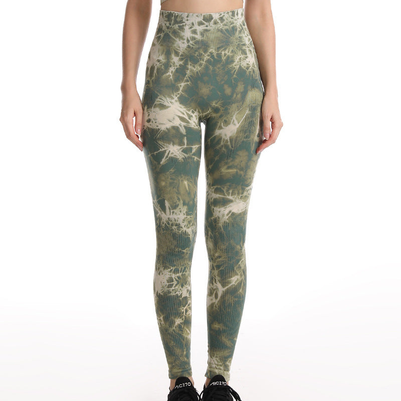 Tie-Dye Seamless Leggings