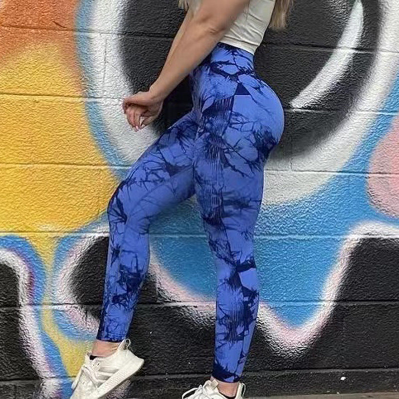 Tie-Dye Seamless Leggings