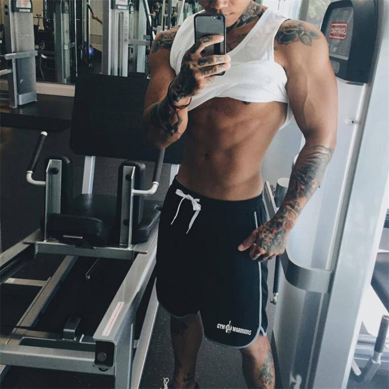 Men’s Mesh Quick-Dry Fitness Shorts