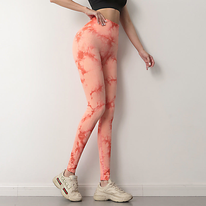 Tie-Dye Seamless Leggings